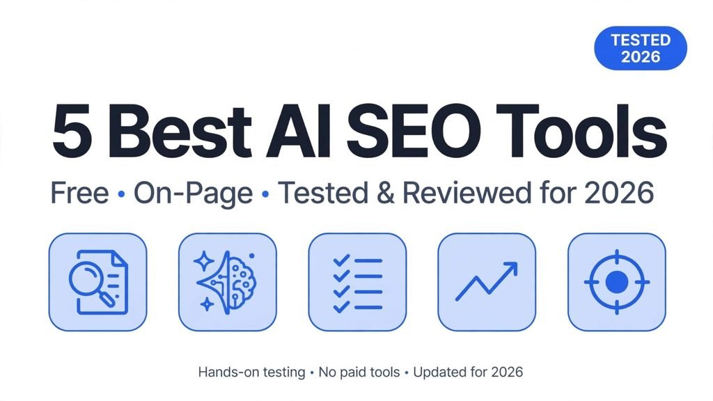 best free ai on-page seo tools tested