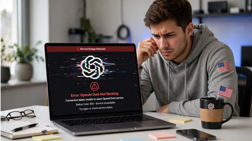 OpenAI Dots Not Working? 5 Fixes for US Users [Oct 2026]